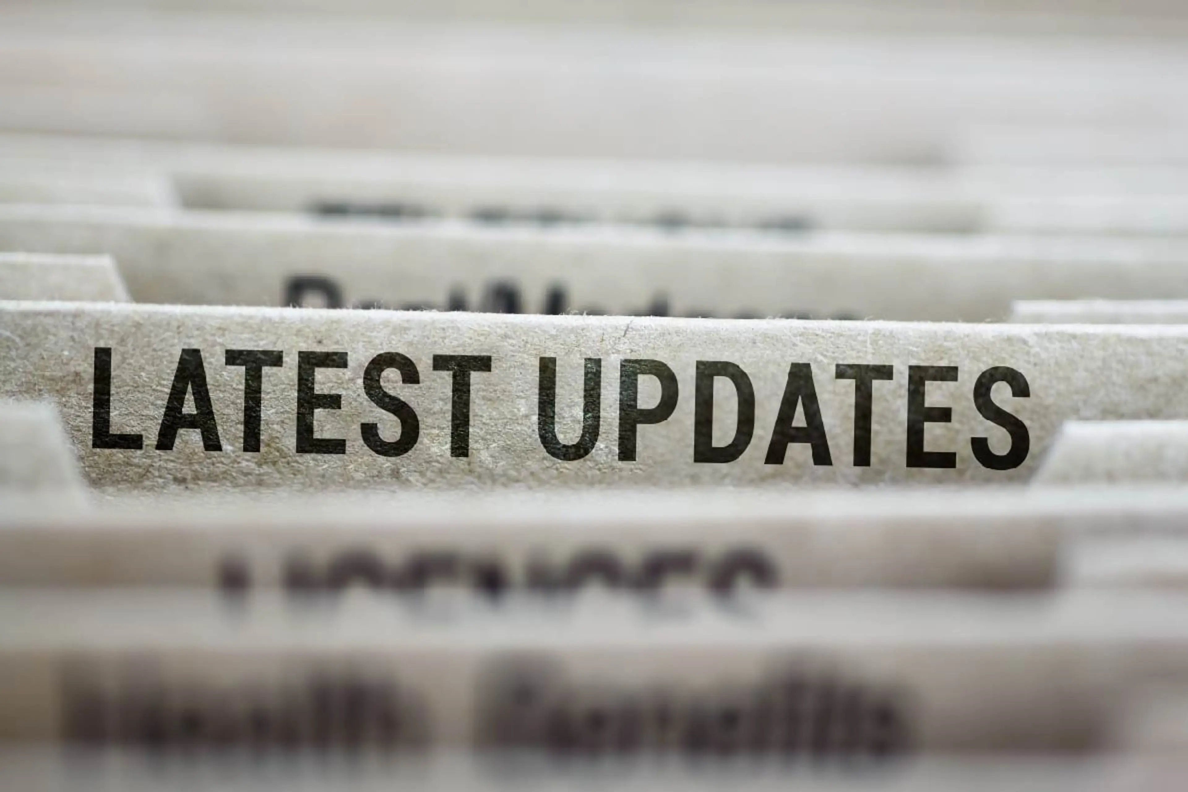 Latest update tab